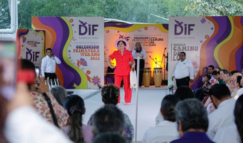 Un éxito el Primer Desfile de Modas Inclusivo del DIF Tamaulipas