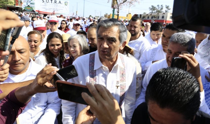 Federación y Estado refuerzan la seguridad; la población está bien y en calma: El Gobernador