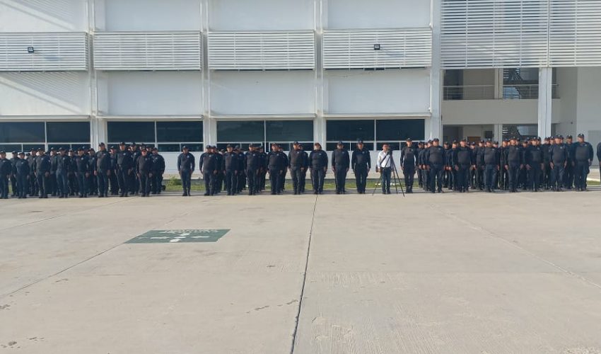 Inicia Curso de Readiestramiento Policial y Derechos Humanos cuarto bloque de la Guardia Estatal en la USJT