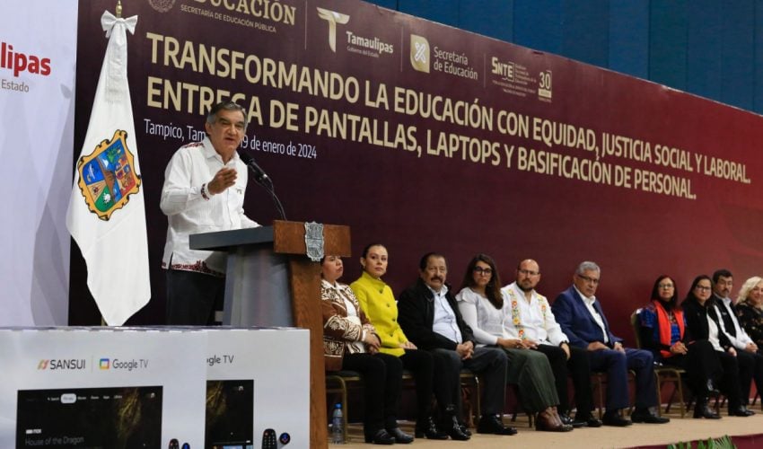 Entregan nombramientos a 3 mil maestros tamaulipecos