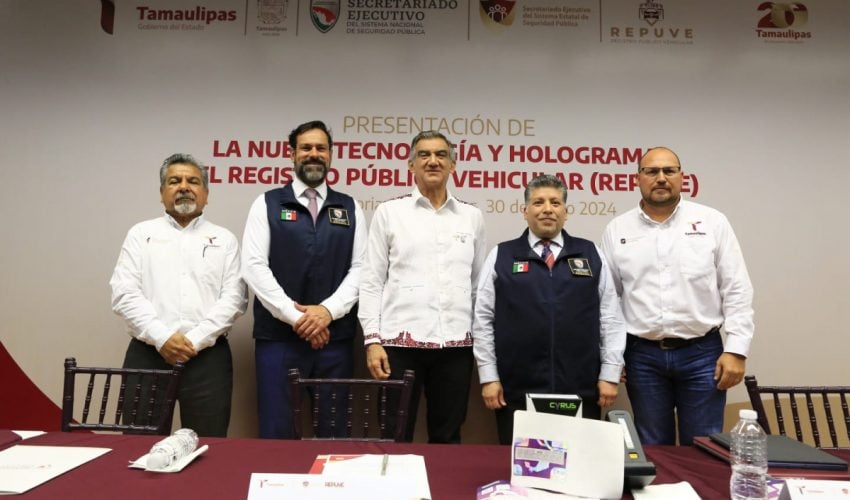Arranca REPUVE en Tamaulipas renovación del holograma