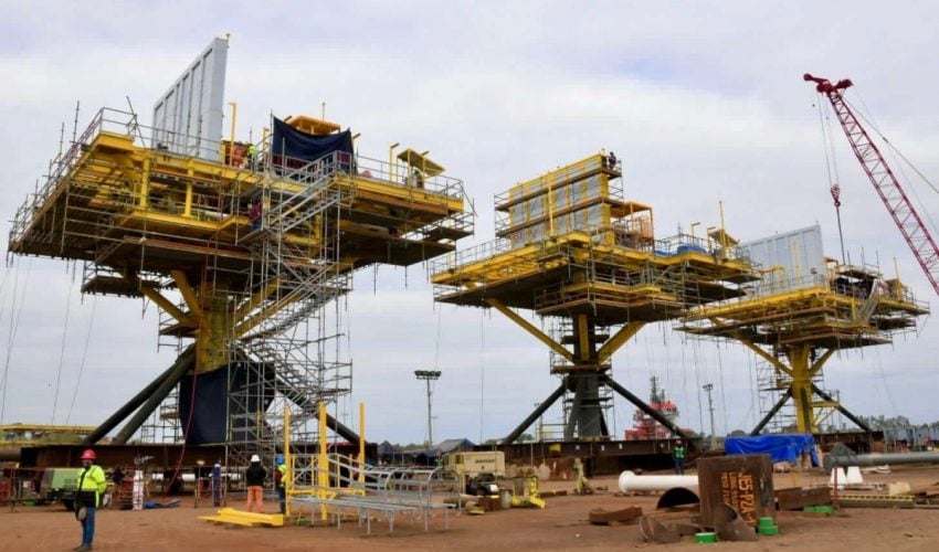 Impulsarán plataformas marinas construidas en Tamaulipas la producción de hidrocarburos: José Ramón Silva