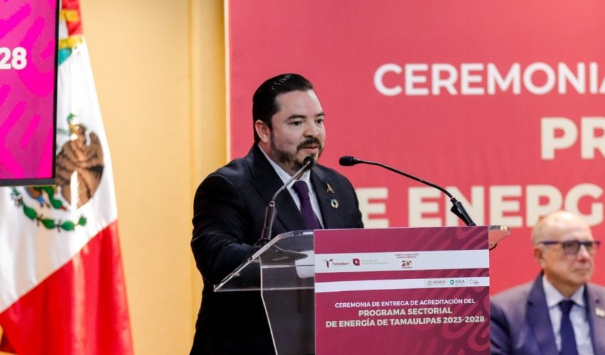 Presentan programa de energía de Tamaulipas “Voltam”
