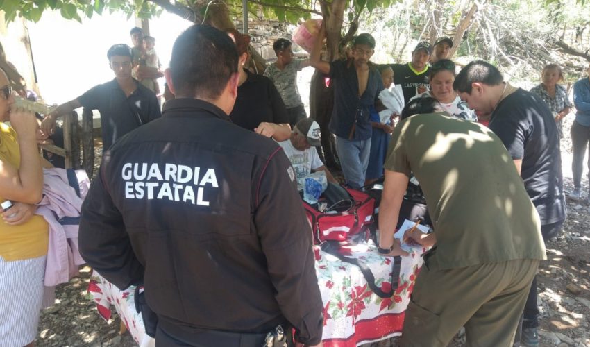 Continúa Secretaría de Seguridad Pública apoyando a comunidades afectadas por “Alberto”
