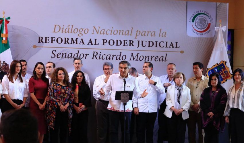 Tamaulipas se suma a la reforma del Poder Judicial: Américo