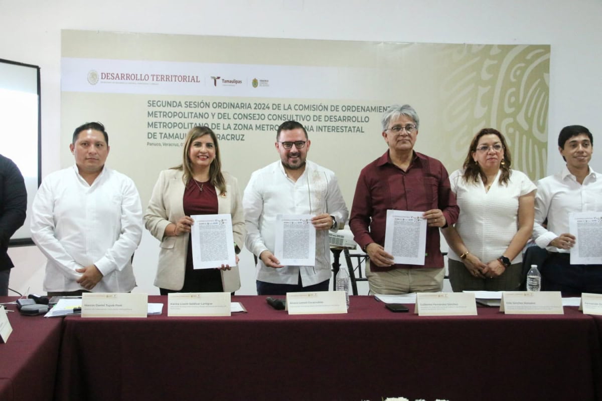 Concretan Tamaulipas y Veracruz zona metropolitana interestatal – Gobierno del Estado de Tamaulipas