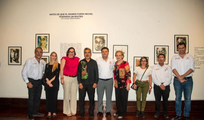 Llega exposición “Antes de que el mundo fuera hecho, teníamos un rostro”