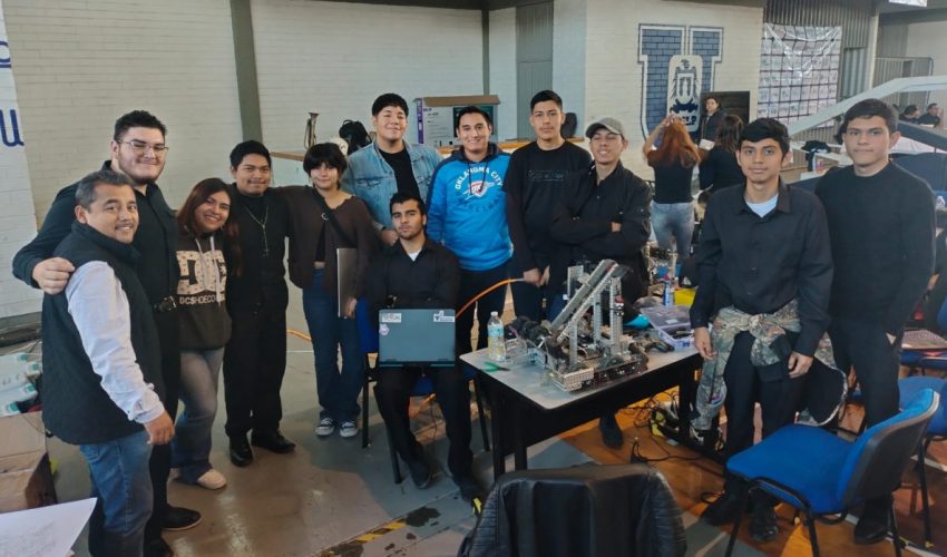 Ganan estudiantes de la Universidad Tecnológica de Nuevo Laredo tercer lugar en torneo de robótica