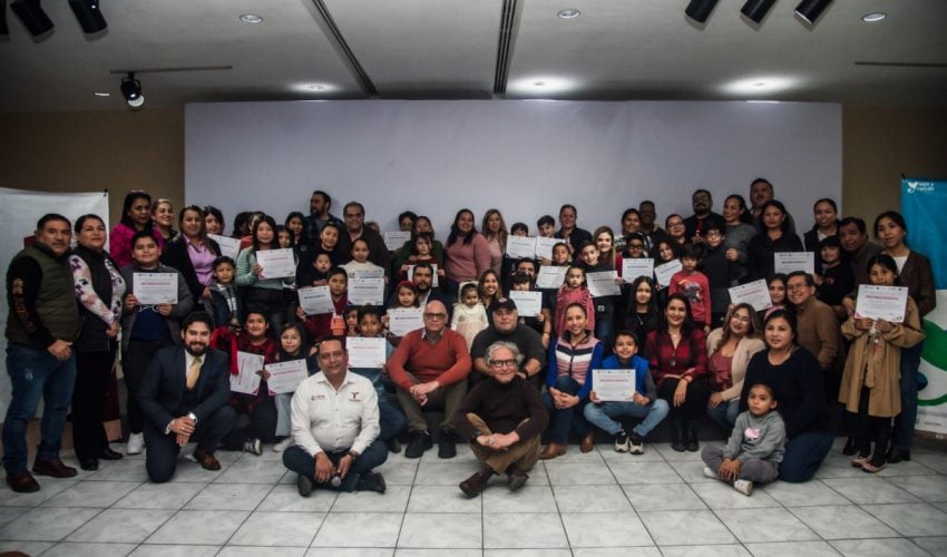 Reconocen ITCA y la Secretaría de Bienestar Social el talento de niñas y niños