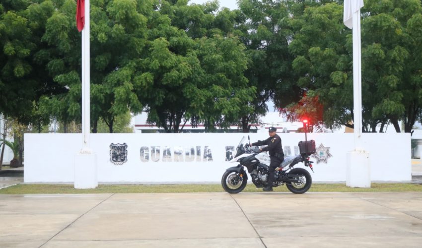 Celebra SSPT a elementos graduados del Curso de Conducción de Motopatrulla