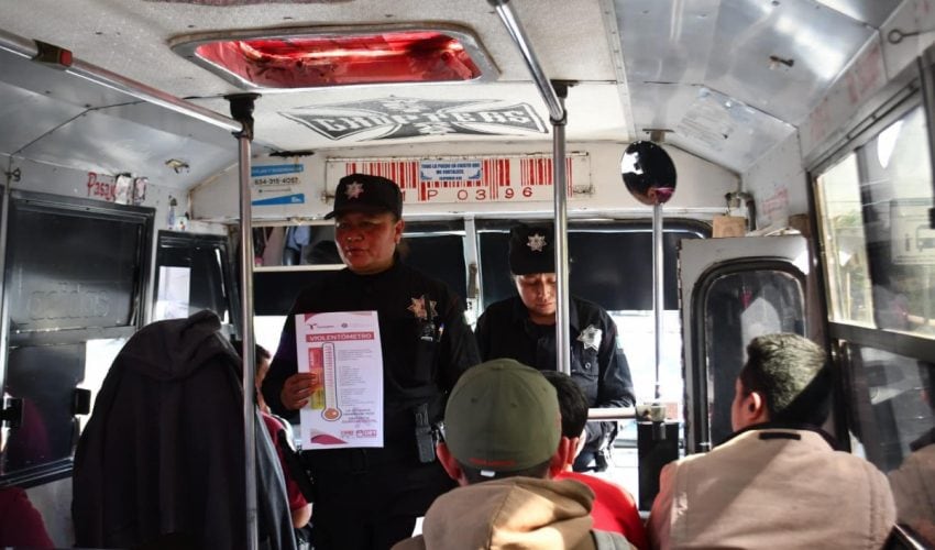 Impulsa Guardia Estatal “Ruta Segura” en transporte público de Tamaulipas