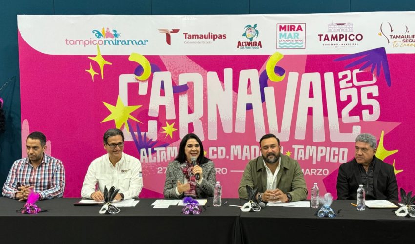Esperan 70 mil asistentes y una derrama de 21 mdp en el Carnaval Tamaulipas