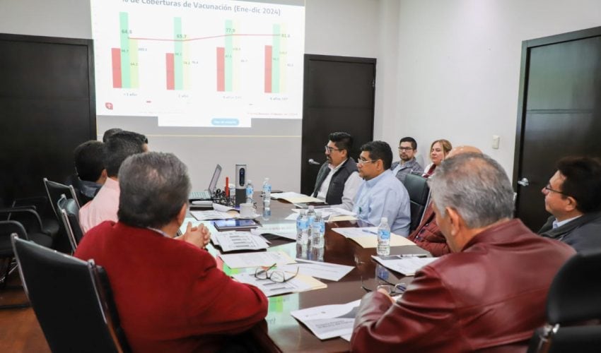 Evalúa SST acciones del Programa de Vacunación Universal