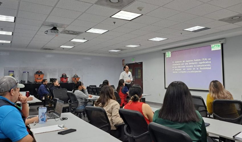 Capacita Universidad Tecnológica de Tamaulipas Norte a maquiladora sobre inclusión laboral de personas con autismo