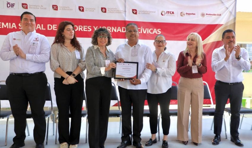 Refuerzan SEBIEN y Educación la Academia Social de Valores