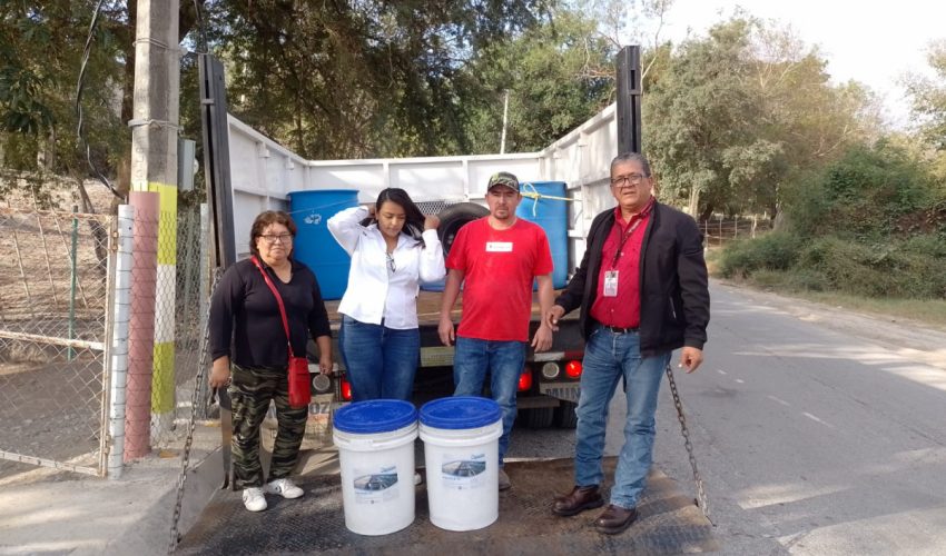 Fortalece Secretaría de Recursos Hidráulicos desinfección del agua en Tamaulipas