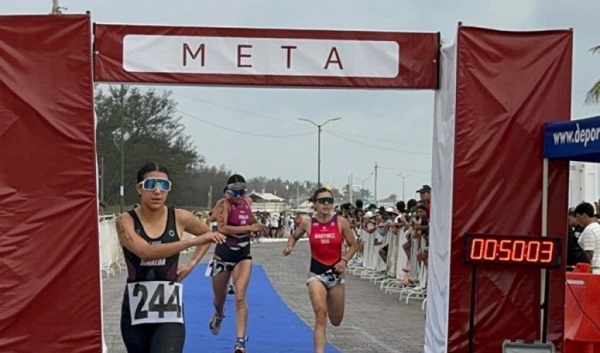 Tamaulipas alberga el Macro Regional CONADE de Triatlón 2025
