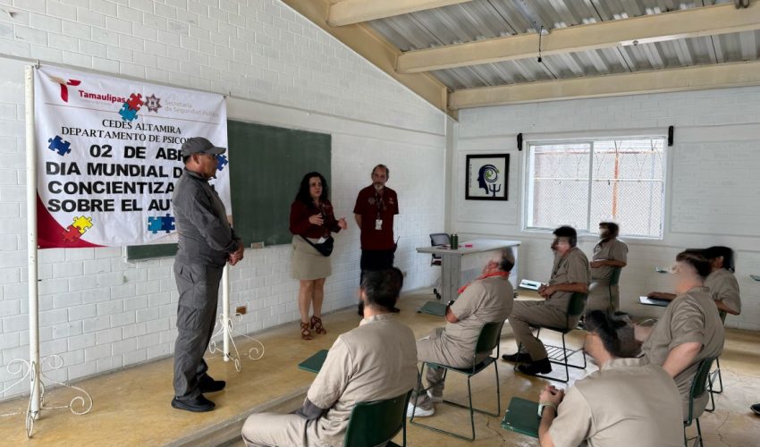 Concientizan a PPLs de CEDES Altamira sobre Trastornos del Espectro Autista