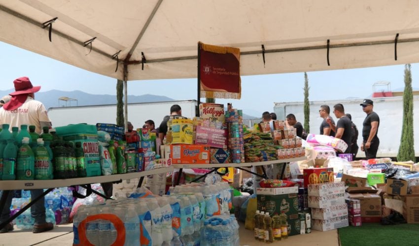 Suma SSPT esfuerzos con DIF Tamaulipas para ayudar a población afectada por inundaciones