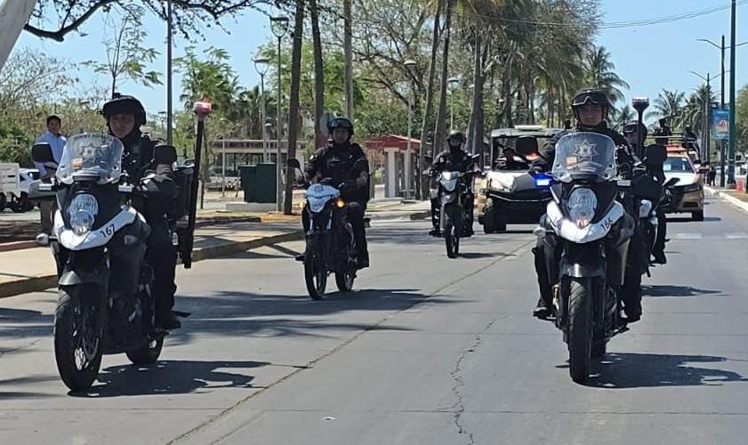 Participa Guardia Estatal en operativo de Semana Santa “Tampico te cuida”