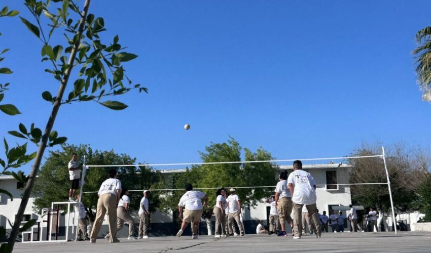 Fortalece CEDES Reynosa estrategia de reinserción social a través del deporte y la convivencia