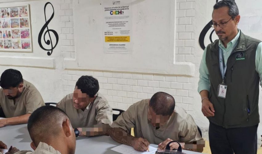 CNDH y CODHET realizan visita de supervisión en CEDES Altamira