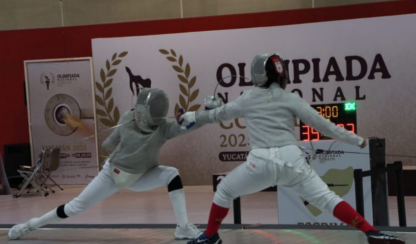 Concluye esgrima tamaulipeco su participación en Olimpiada Nacional con seis medallas