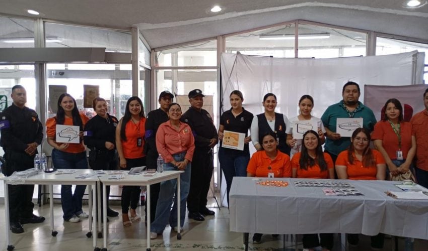 Participa Guardia Estatal de Género en campaña permanente para erradicar violencia contra niñas, adolescentes y mujeres