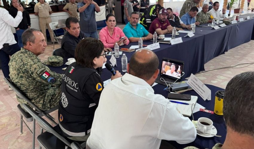 Instruye gobernador todo lo necesario para familias que habitan en zonas inundables