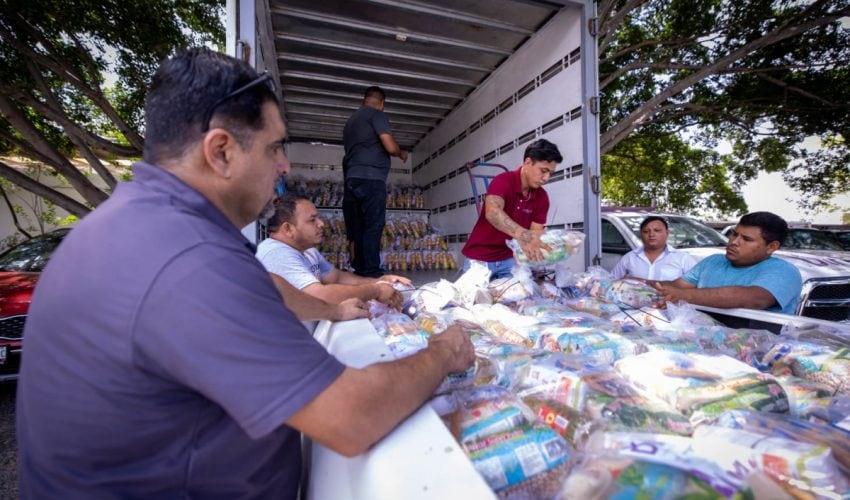 Continúa DIF Tamaulipas enviando ayuda humanitaria a zonas afectadas por lluvias e inundaciones