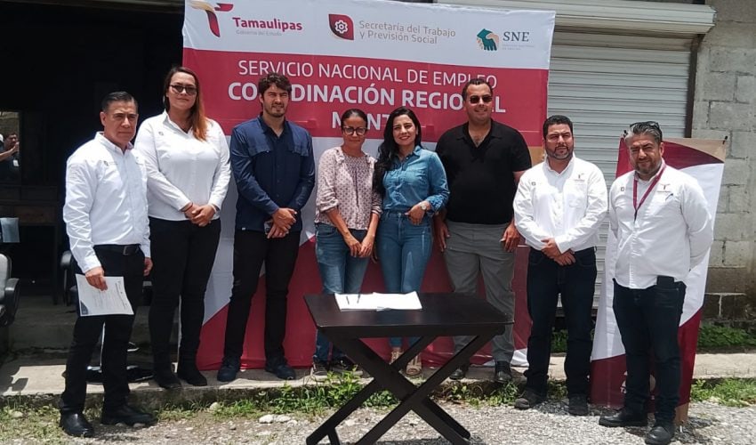Apoya STPS Tamaulipas emprendimiento en El Mante con equipamiento para negocio de estética