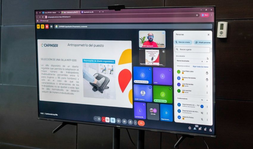 Más de 700 personas participan en capacitación virtual sobre la “Ley Silla”