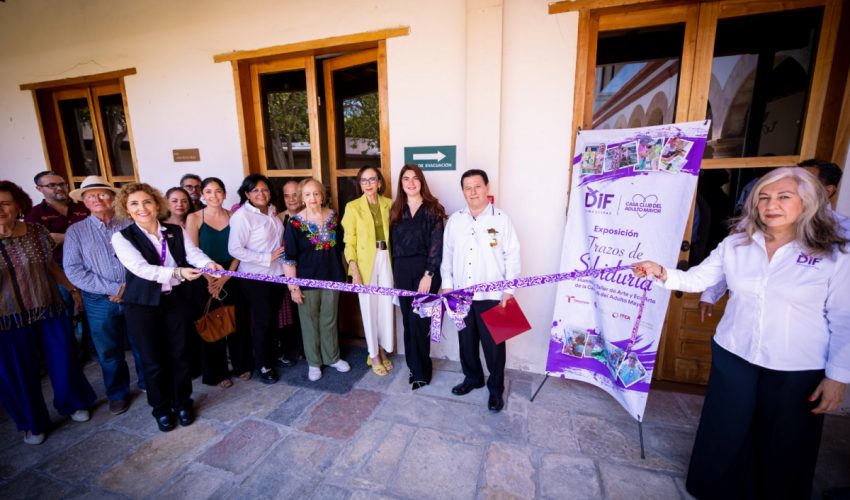 Inaugura DIF Tamaulipas “Trazos de Sabiduría”, exposición de arte creado por personas adultas mayores