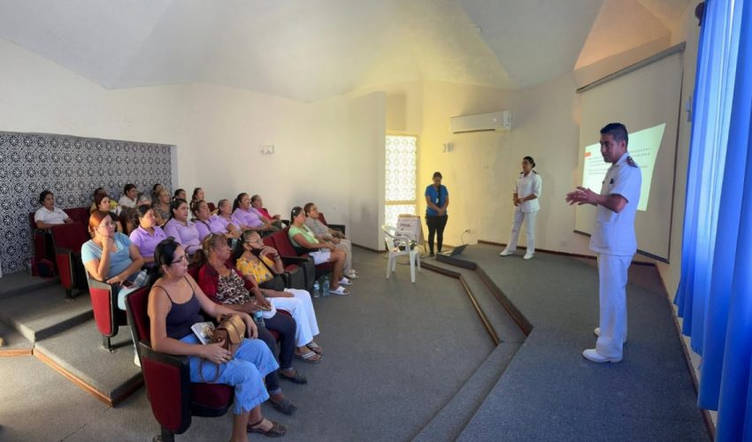 Capacita Centro LIBRE de Soto la Marina a mujeres en autocuidado y primeros auxilios: IMT