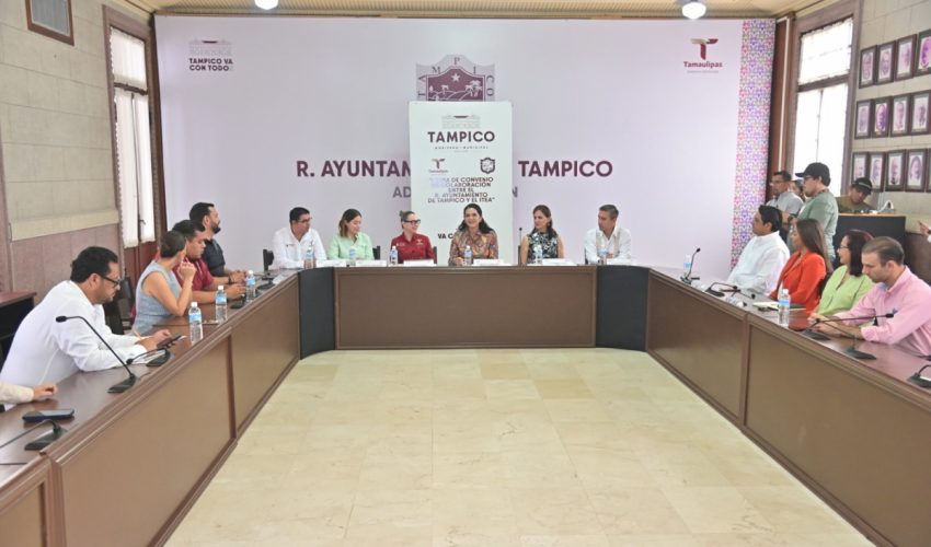 Firman ITEA y Gobierno de Tampico convenio de colaboración