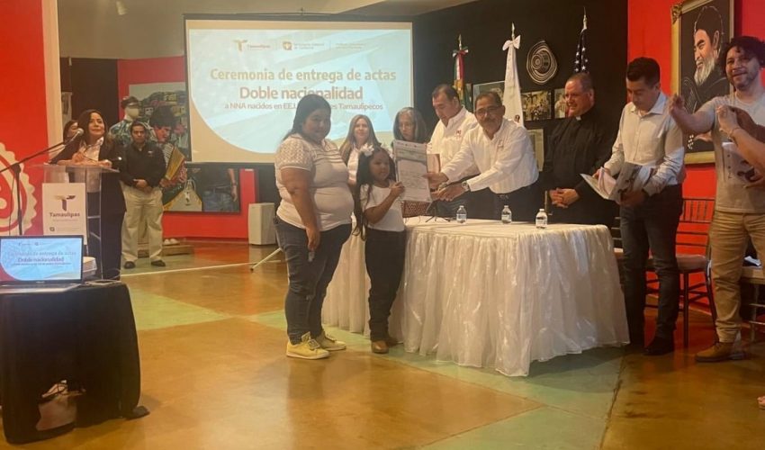 Tamaulipas concluye la primera etapa de regularización binacional