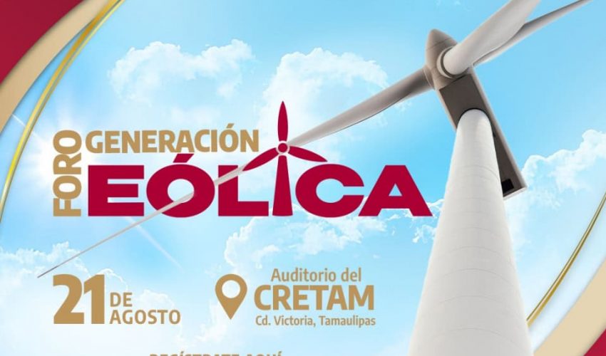 Será Victoria sede del Foro “Generación de Energía Eólica”