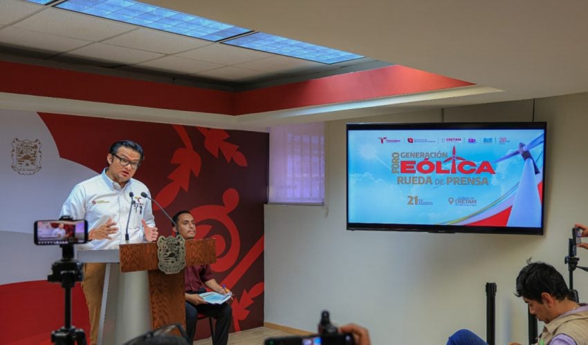 Recibirá Tamaulipas “Foro Generación Eólica” para contribuir en la actualización del sistema energético del país