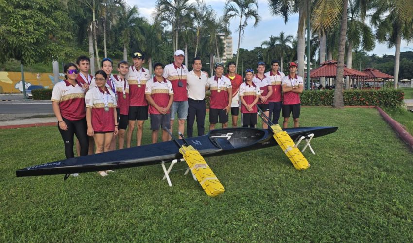 Apoya INDE Tamaulipas a equipo de canotaje