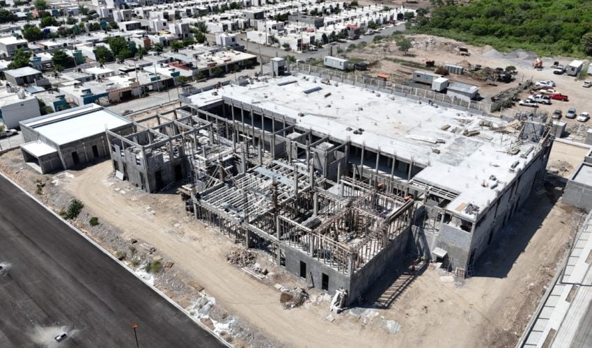 Avanzan obras complementarias de la primera etapa en la Ciudad Judicial