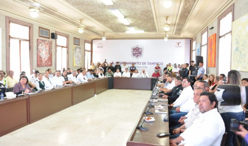 Ante posible crecida del Pánuco, autoridades tamaulipecas toman medidas preventivas