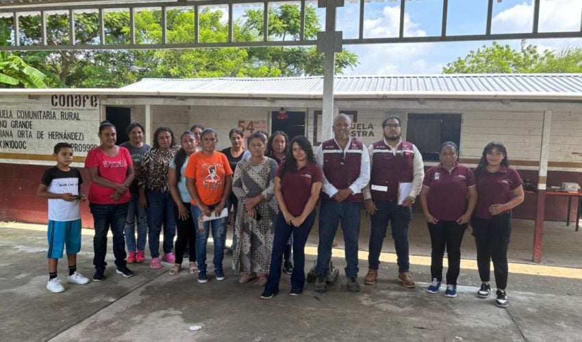Colabora ITIFE en escuela rural de Altamira beneficiada con el programa “La Escuela es Nuestra”