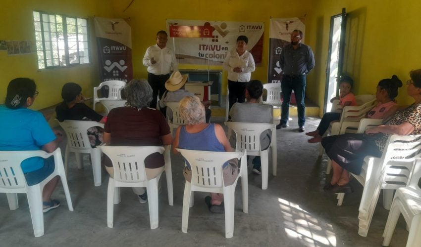 Brinda ITAVU certeza jurídica a familias de Llera