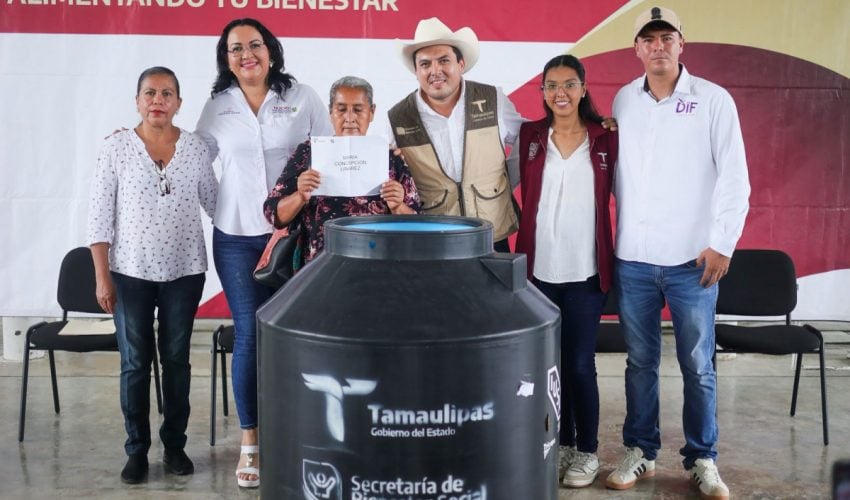 Lleva SEBIEN apoyos a Nuevo Morelos