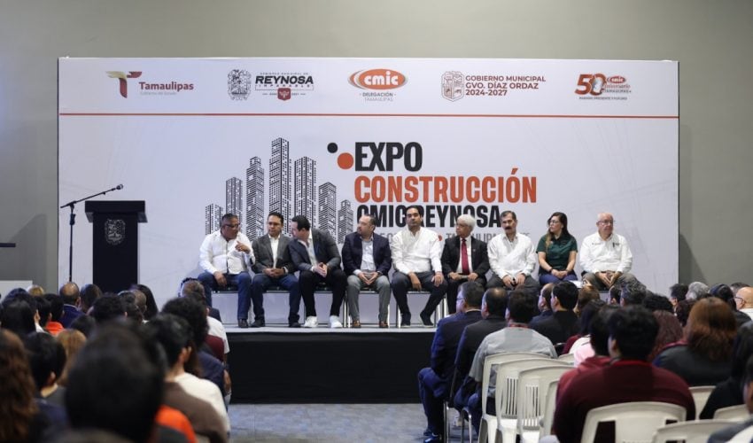 Participa SEDENER en la Expo Construcción CMIC Reynosa