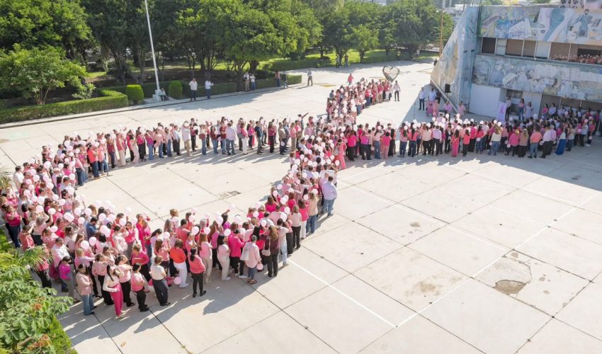 Se suma sector educativo a la lucha contra el cáncer de mama