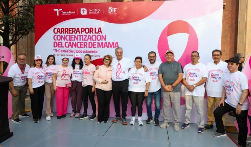 Conmemora Salud Día Internacional de Lucha contra el Cáncer de Mama