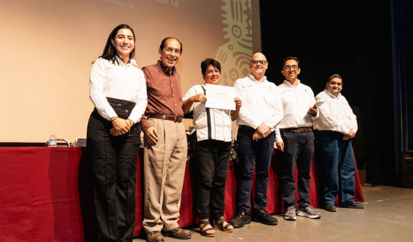 Entregan reconocimientos a los 52 proyectos beneficiarios del PACMyC Tamaulipas 2025