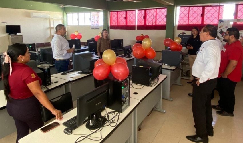 Inaugura ITEA plaza comunitaria en Nuevo Laredo