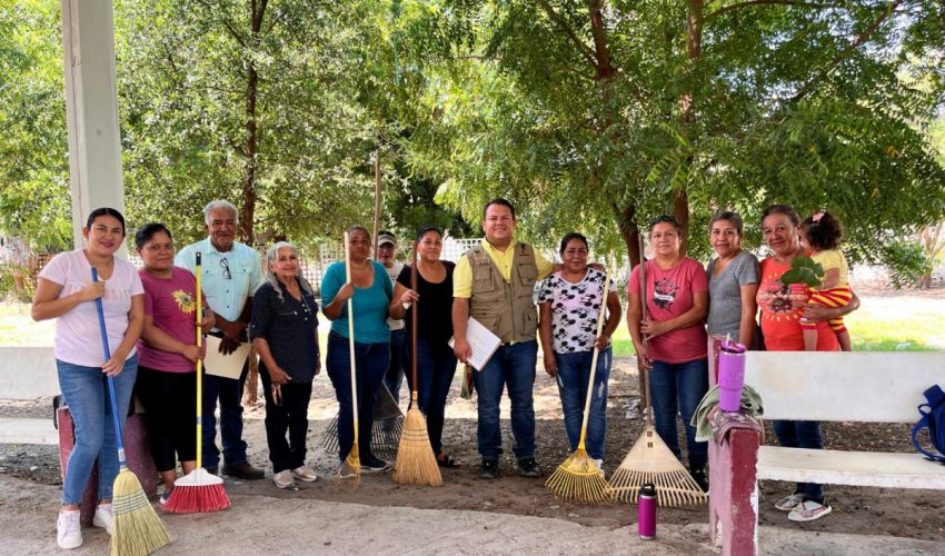 Lleva SEBIEN apoyos de Empleo Temporal a 33 municipios